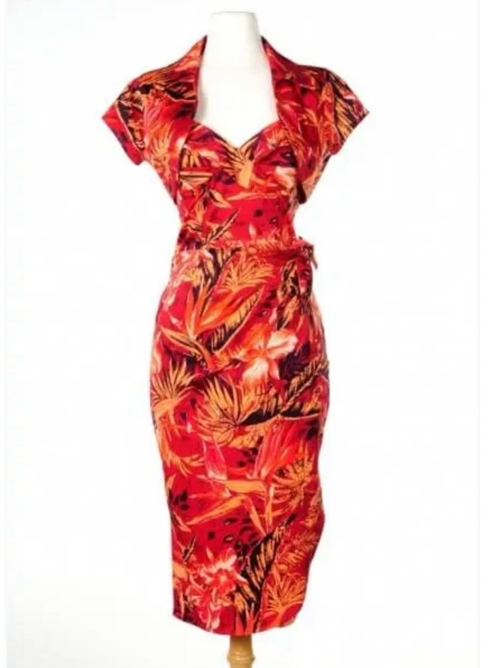 Deadly Dames Dresses & Skirts - Deadly Dames Malibu Tiki Dress 3X